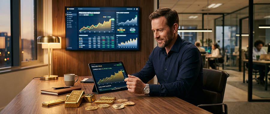 Investor tracking 14k gold price per gram today and 22kt gold rate with live portfolio dashboard