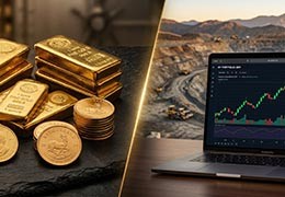 Physical gold vs gold mining stocks: Which investment is better?